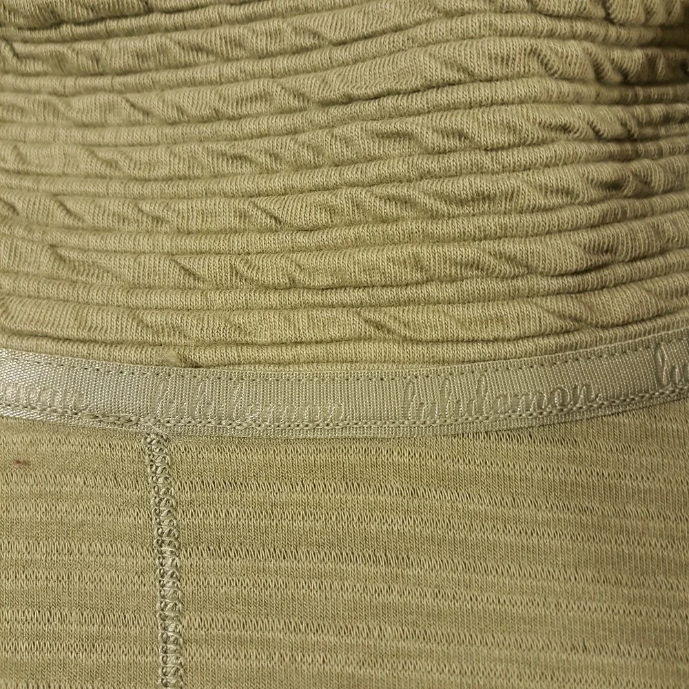 Lululemon Sweater Womens XS / S Green Pullover 1/4 Zip Oversized Relaxed Fit